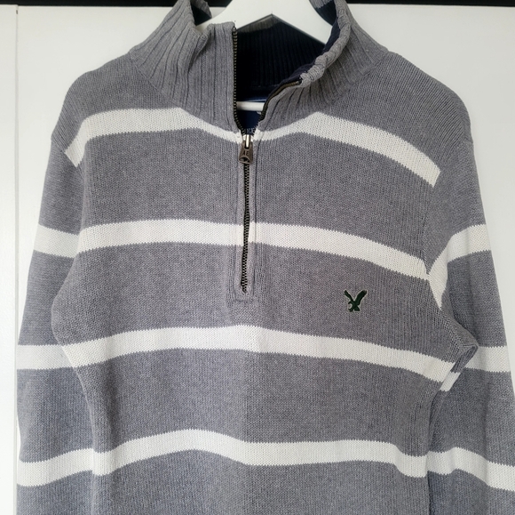 American Eagle Outfitters Stripe Pullover Knit Sweater Size XXL - Picture 3 of 13